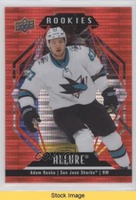 2022-23 Upper Deck Allure Rookies Red Rainbow Adam Raska #117 READ o1h