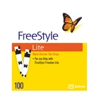 FreeStyle Lite Blood Glucose Diabetic Test Strips 100ct 6/27 or later US shipper
