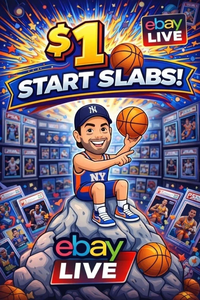 $1 START 🔥 Graded + Raw Multi-Sport Cards LIVE!