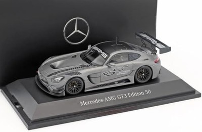 Minichamps Mercedes AMG GT3 Edition 50 1/43 Diecast Gray Japan | eBay