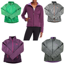 The North Face Jacket Canyonwall Full Zip Softshell Coat New Purple Grey Green