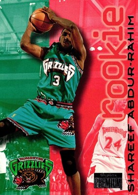 1996 Skybox Premium #200 Shareef Abdur-Rahim Grizzlies RC Rookie
