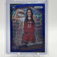 2025 Panini Prizm WNBA Sonia Citron Rookie RC Blue Velocity #148 Mystics