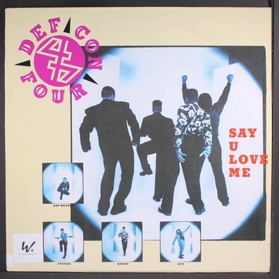 DEF CON 4: say u love me / same REPRISE 12'' Single 33 RPM