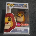 Funko Pop! Vinyl: Disney - Mufasa (Flocked) - Target (Exclusive) #495 Protector