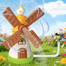 Kids Water Sprinkler Summer Toy Outside Versatile Fun Playful Toys Beach Outdoor