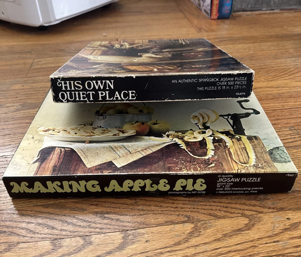 Vintage Springbok & Freelance Jigsaw Puzzles - 1 Complete & 1 Unknown - Image 4 of 4