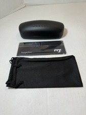 OAKLEY AUTHENTIC EYEGLASSES HARD CLAMSHELL CASE MINT, DUST BAG CLEANING CLOTH