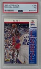 Michael Jordan 1993 Upper Deck Chicago Bulls NBA Finals Basketball Card #198 PSA