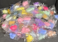 Mini Mochi Squishy Animals Fruit Fidget Toys - Box of 100 individually wrapped