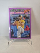 2026 TOPPS HERITAGE - LUIS MORALES (RC) #67 - Light Purple Border - ATHLETICS