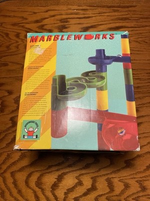 Vintage Marbleworks Building Set Discovery Toys Mixed Pieces READ!