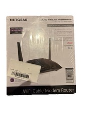 Netgear AC1200 WiFi Cable Modem Router Model C6220 Complete 802.11ac DOCSIS 3.0