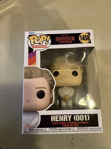 Funko Pop! TV Stranger Things HENRY 001 #1458 Season 4 Vinyl Figure Vecna Origin