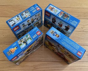 LEGO 60077 60091 60240 60300 City Space Deep Sea Kayak Wildlife ATV New & Sealed