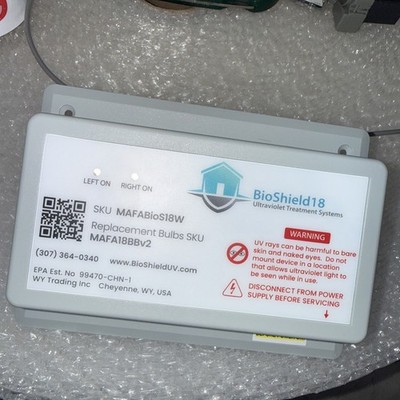 BioShield UV Air Sanitizer System 18 watt Air Treatment BioShield18 UNIT ONLY
