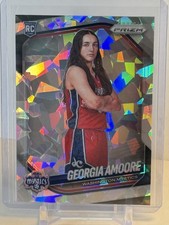 GEORGIA AMOORE 2025 Panini WNBA Prizm Rookie CRACKED ICE #103 Mystics RC