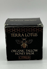 Organic Tallow Honey Balm Citrus Terra Lotus 2 Oz Moisturizer B77