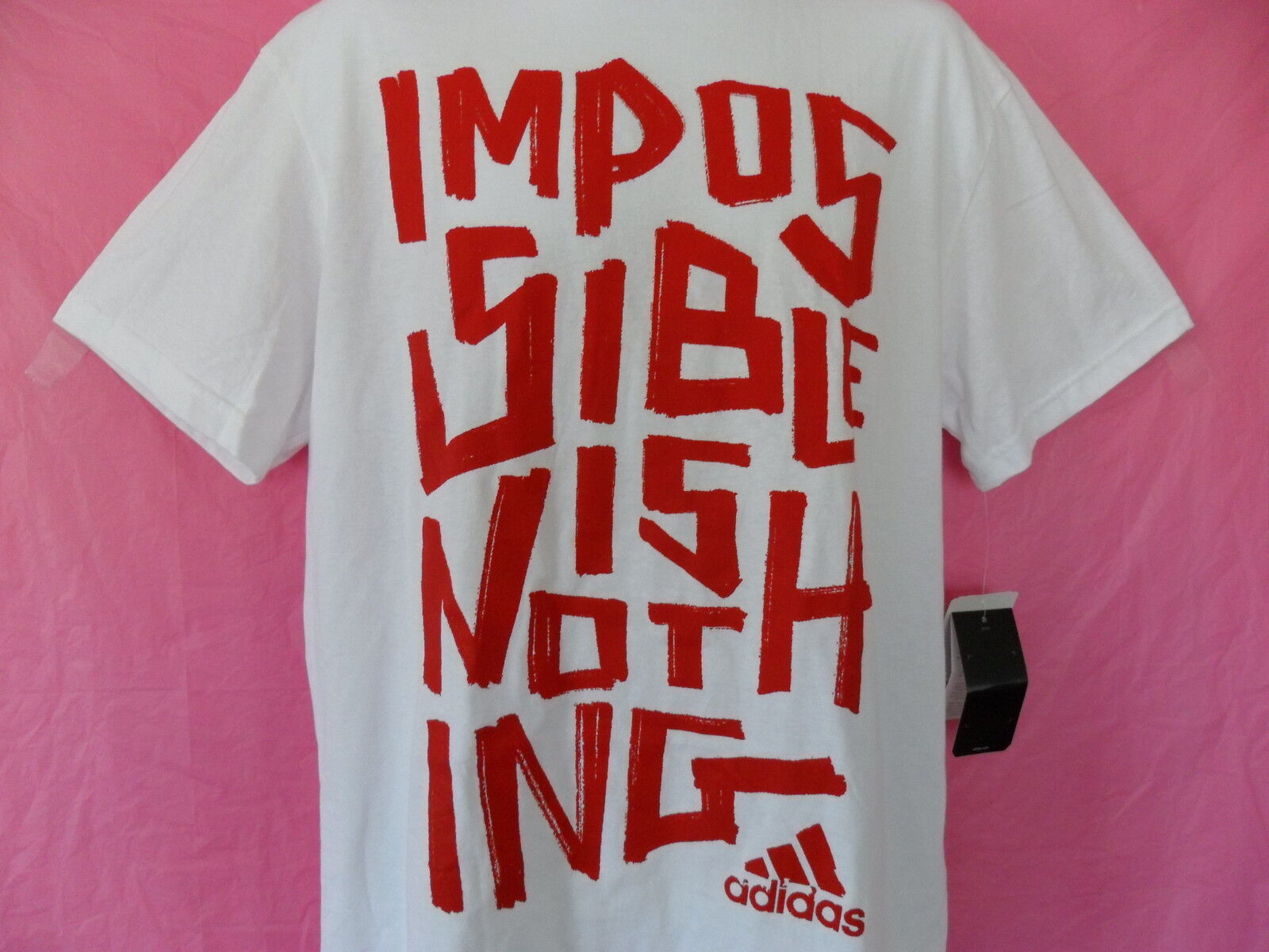 t shirt adidas impossible is nothing