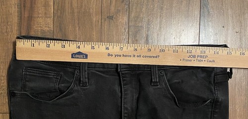 #315 Universal Thread Mid Rise Black Skinny Ankle Jeans Size 10/30S - Picture 9 of 13