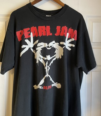 vintage pearl jam alive shirt