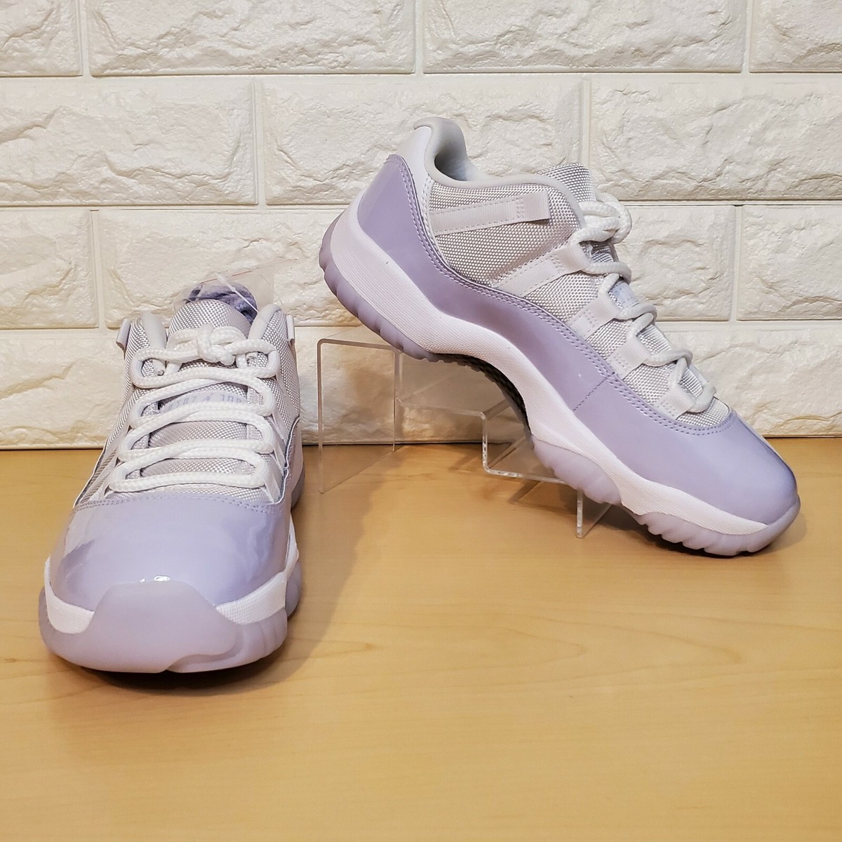 white and purple 11s