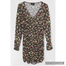 NWT Urban Outfitters Dalton Ruched Mesh Mini Dress Size Medium