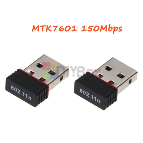 Mini antena WIFI USB adaptador Wireless 150 Mbps Nano LAN WI-FI Gran Potencia - Picture 2 of 8