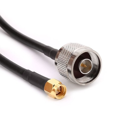 SMA Male To N Type Male RG58 Pigtail Cable 50cm Connector Wifi Cables - Zdjęcie 2 z 8