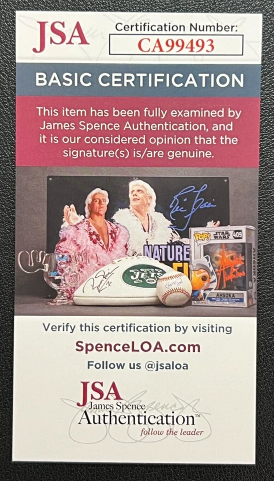 Razor Ramon Signed 8x10 Photograph JSA Cert w/COA Wrestler Scott Hall WCW/WWF! - Image 4 of 4