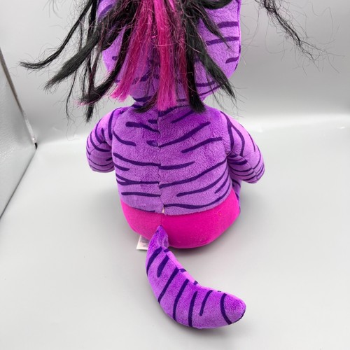 Build-A-Bear BAB Honey Girls HG Teegan Purple Star 21” Plush Doll Tiger Cat - Picture 4 of 17
