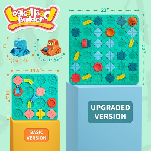 Logical Road Builder Games, STEM Family Board Game,Large Educational Smart Brain - Picture 3 of 11