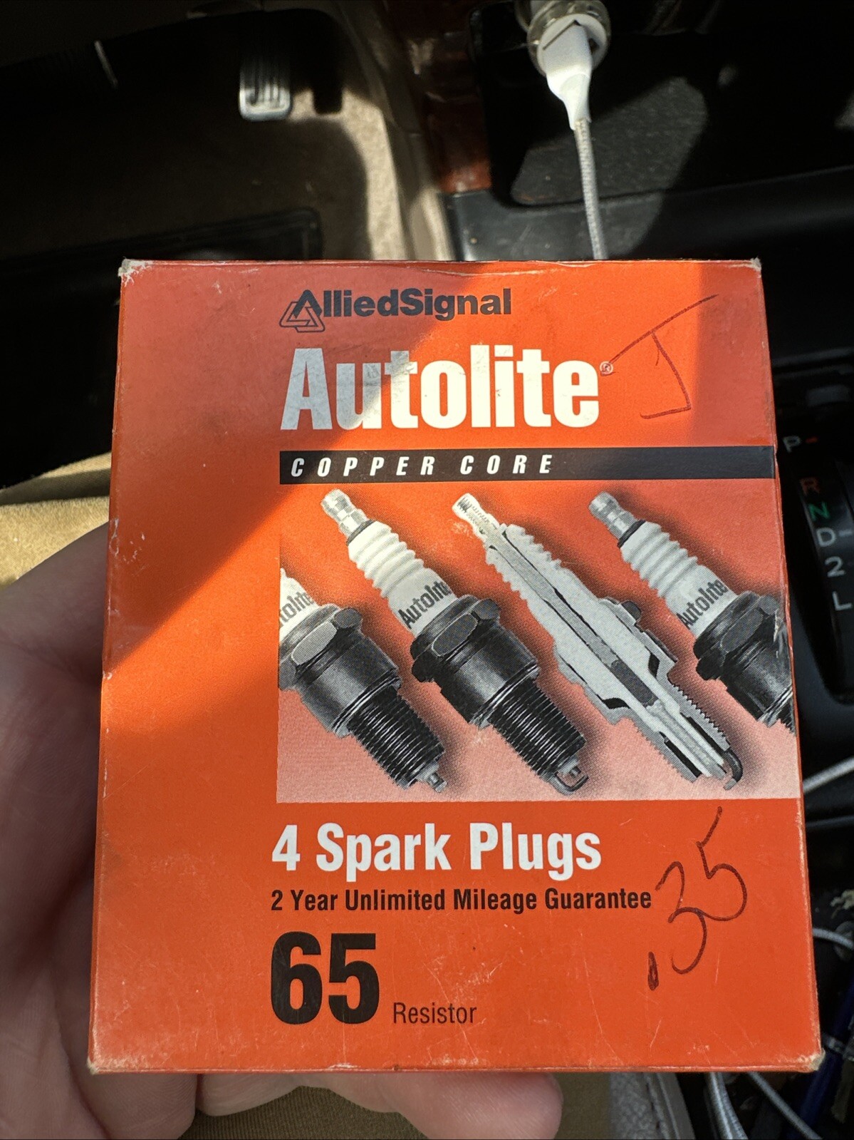 Automobile Spark Plugs Set of 4Autolite 1996