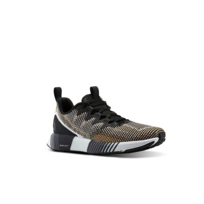 reebok fusion flexweave black