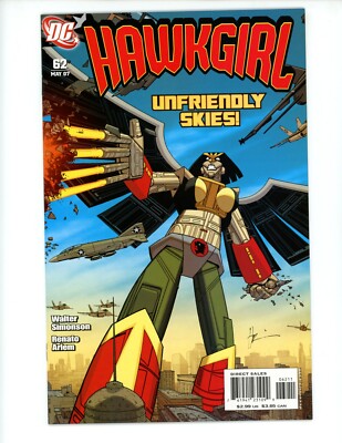 Hawkgirl #62 2007 NM- Walter Simonson Howard Chaykin DC Comic Book