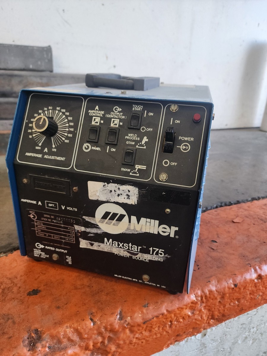 MILLER MAXSTAR 175 CC-DC INVERTER WELDING POWER SOURCE 460V 5.26KW