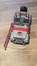Vintage Jurassic Park 1993 Kenner Bush Devil Tracker Jeep Incomplete W/ Arm