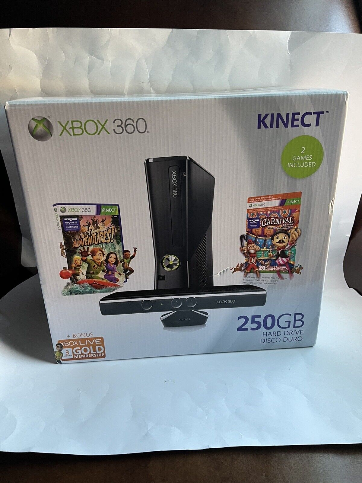  Xbox 360 250GB Holiday Value Bundle (OLD MODEL