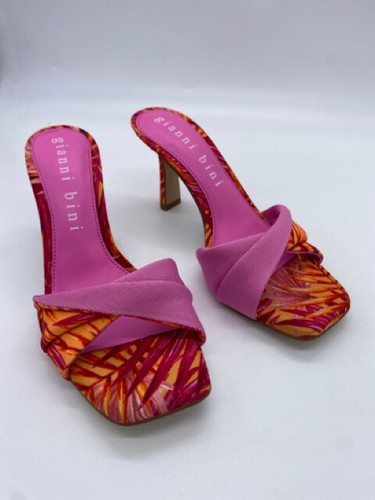 6 GIANNI BINI pink and orange SHOES | eBay