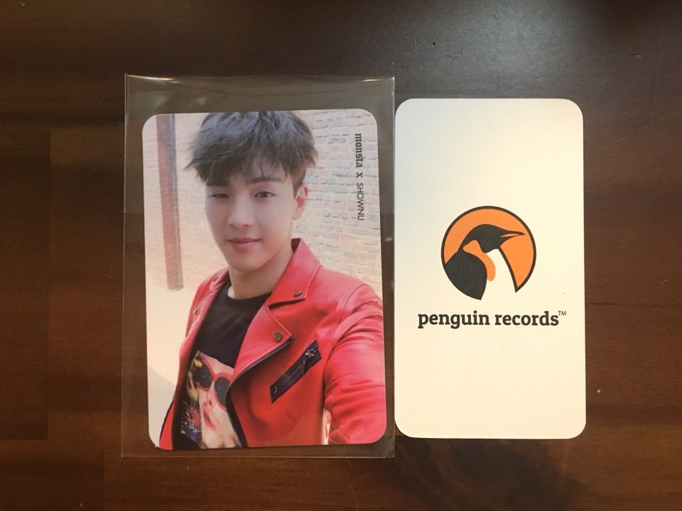 MONSTA X - VOL.1 REPACKAGE SHINE FOREVER SHOWNU PHOTO CARD | eBay