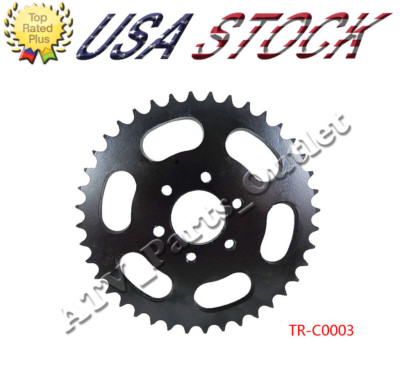Pignon Arrière 48 Dents Pour Chaîne 420 - Mini Vélo, VTT, Quad, Go Kart