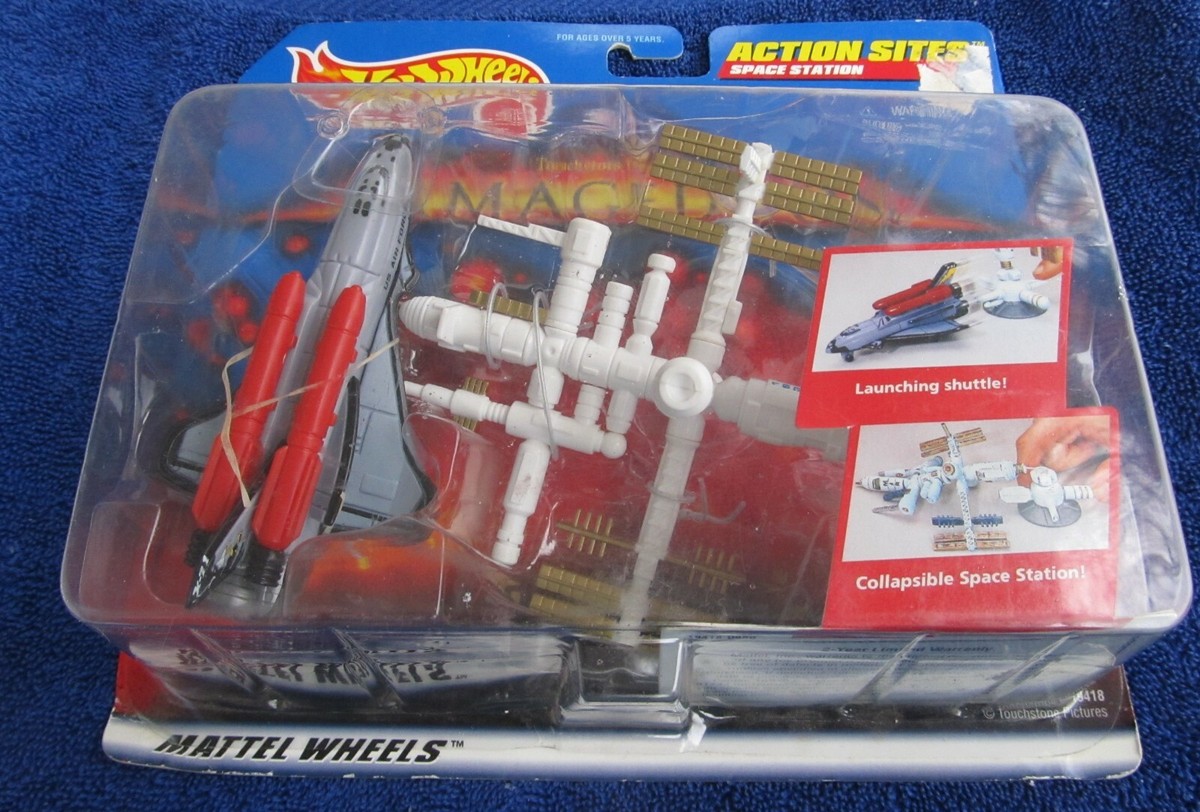 Hot WHeeLsアルマゲドン　ARMAGEDDON　スペースシャトル　マテル HOT WHEELS ARMAGEDDON ACTION SITES SPACE SHUTTLE & STATION
