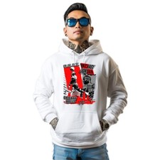 NEW Art Society x SWOD AIR MJ 23 80s WHITE Hoodie SMALL-4XLARGE MADE IN USA