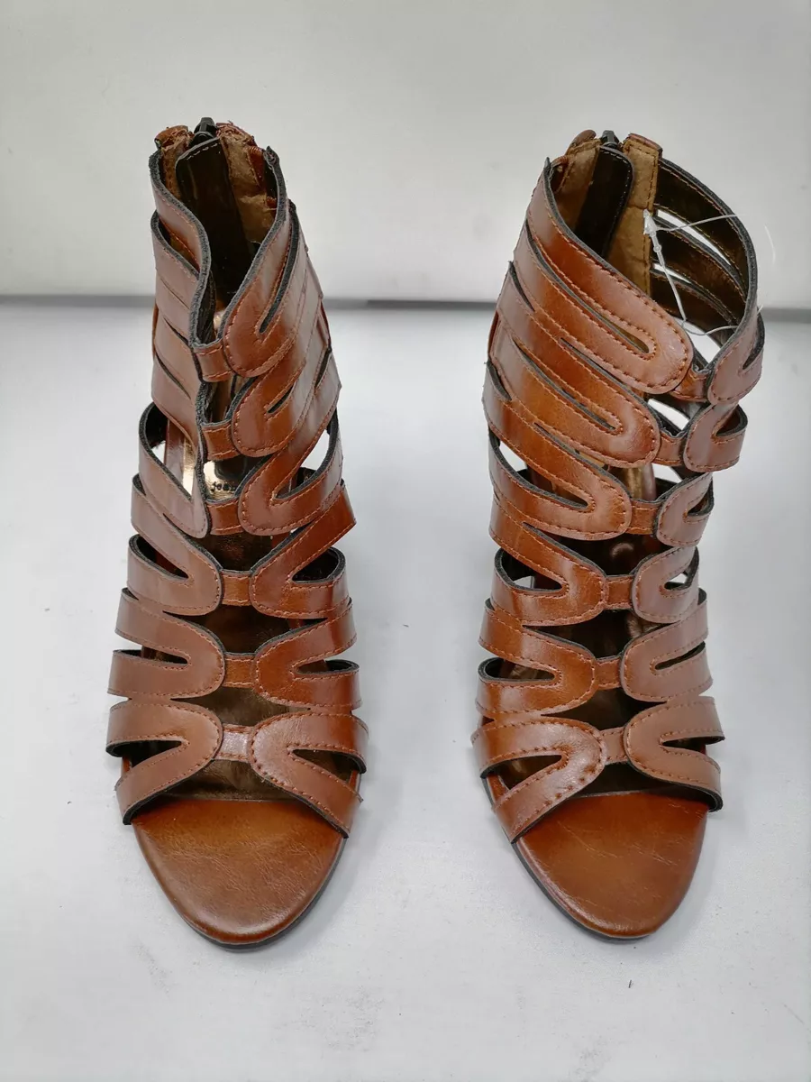 Gold Babouska Studded Gladiator Sandals 37.5 – Decades Inc.