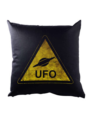 Ufo Sign Dekokissen Alien Haunebu 12 Grey Area 51 Blue Book Flying Saucer