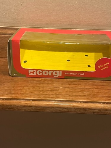 VINTAGE Corgi American Tank Tank Diecast MetaL 902 - 1983 with Box - Picture 12 of 15