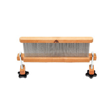 Wool and Fiber Hackle - Smooth Points - W / Diz - Stainless Steel Tines - Cherry