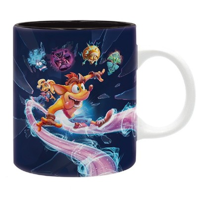 Crash Bandicoot 4 - Tasse - Kaffeebecher Crash Bandicoot Its About - Geschenkbox