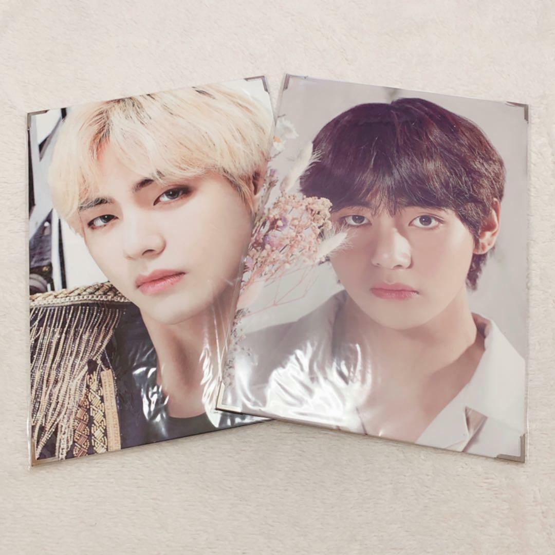 BTS V Tete Taehyung World Tour Official Premium Photo 2 Set