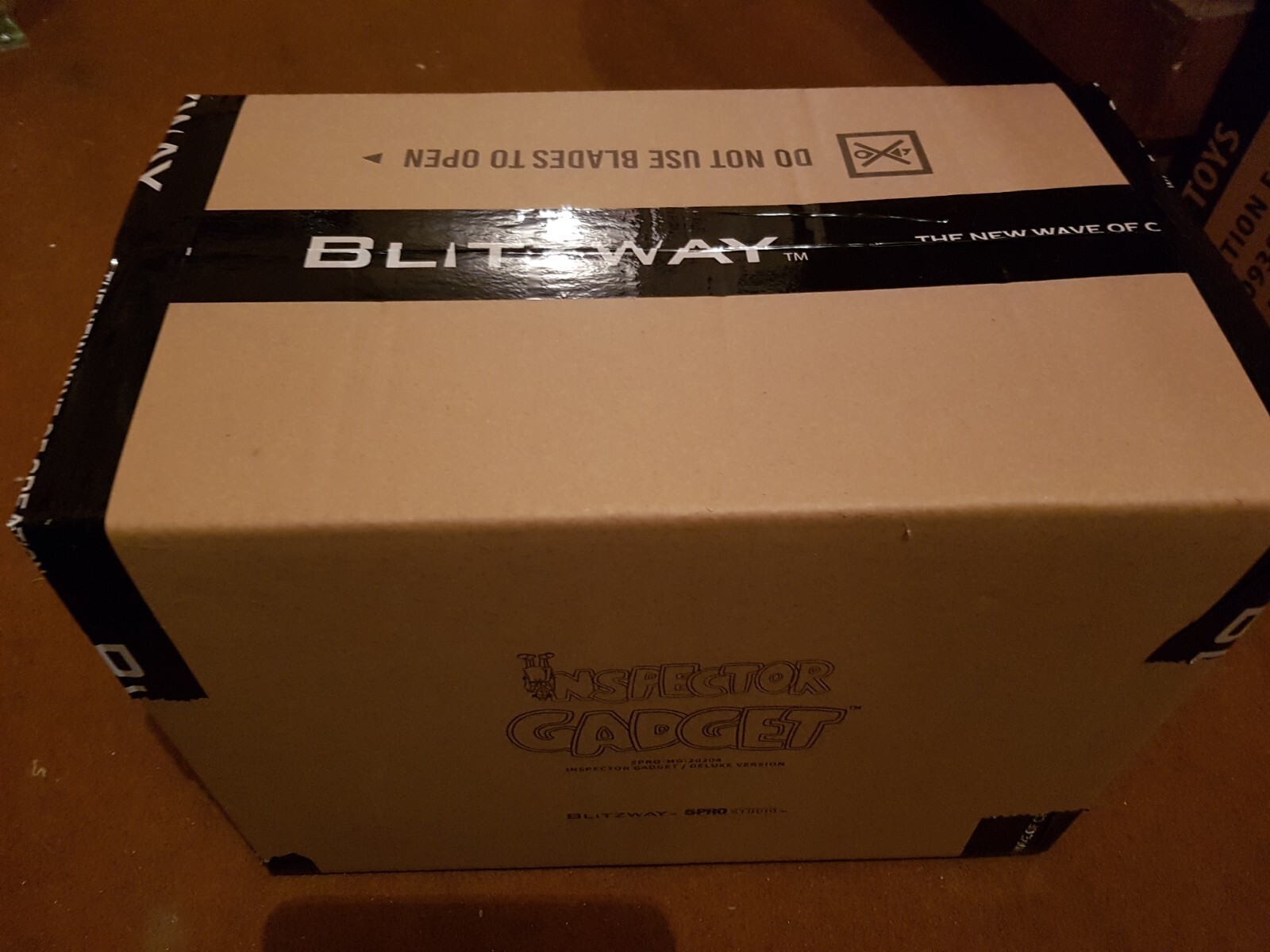 Inspecteur Gadget MEGAHERO Blitzway Deluxe DX Version Set